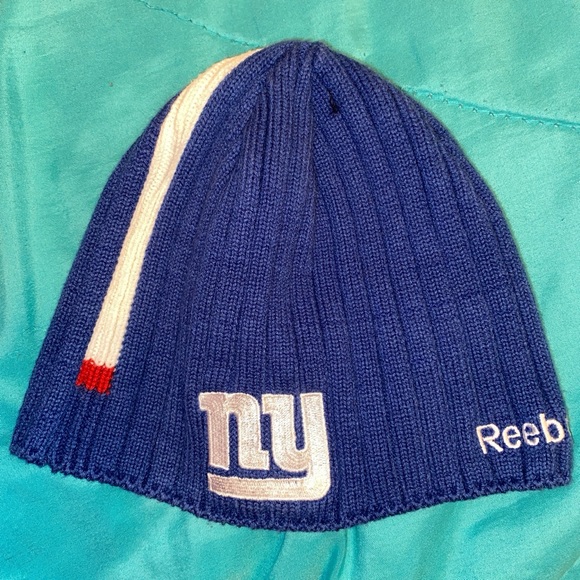New York Giants Vintage Reebok Beanie - Picture 1 of 4